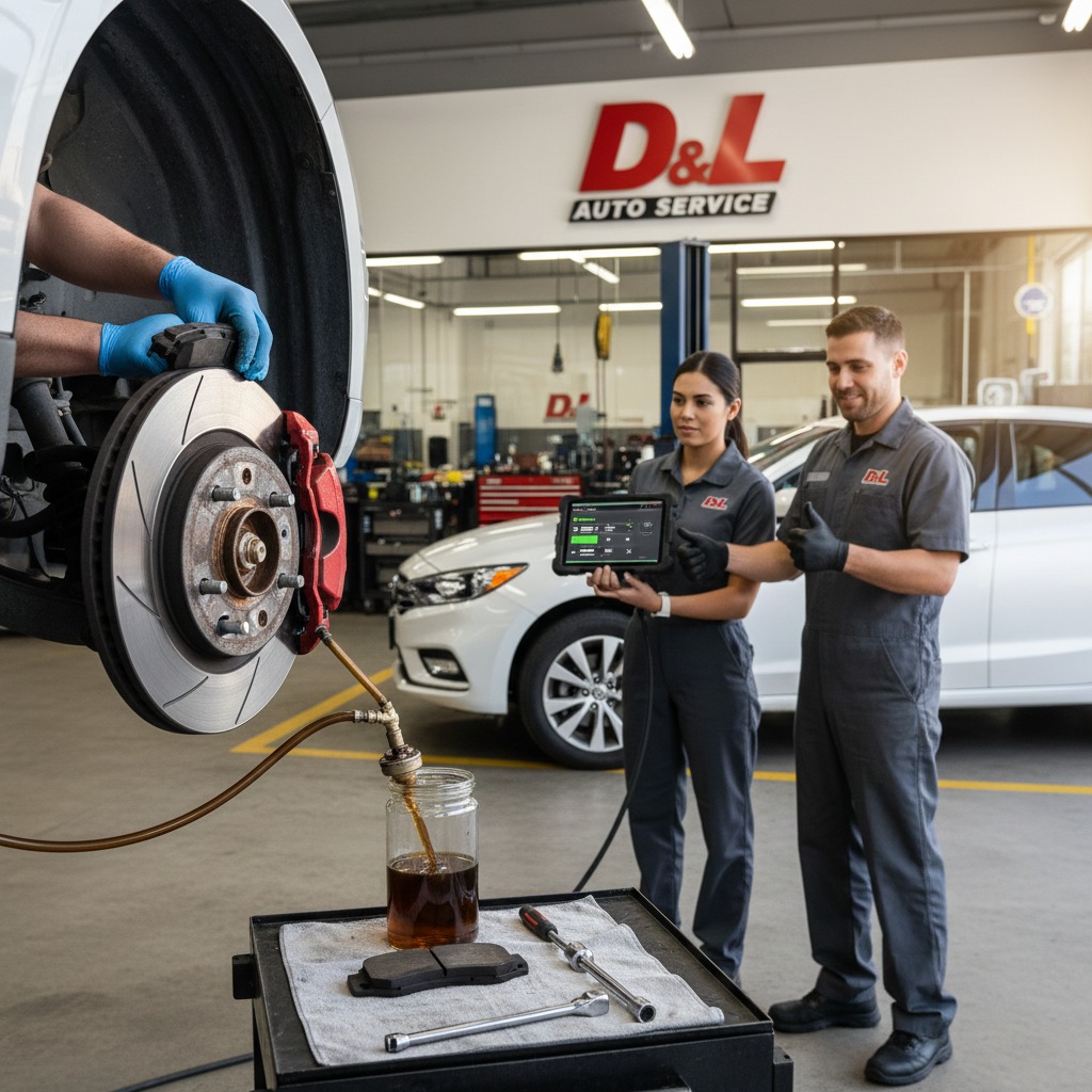 Professional Brake Repair: Your Safety Is Our Top Priority at D & L