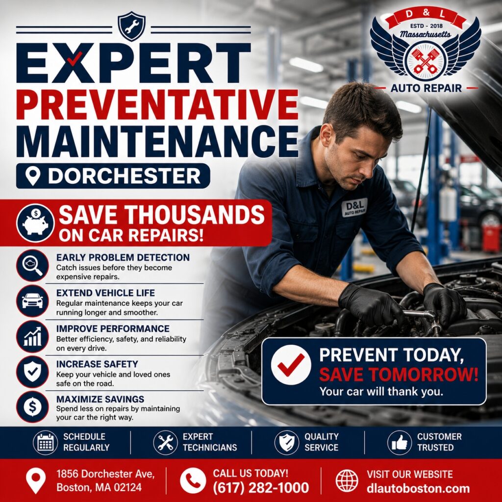 Expert Preventative Maintenance Dorchester: Save Thousands on Car Repairs!
