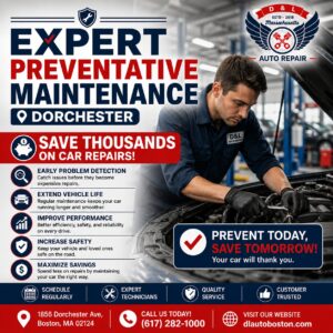 Expert Preventative Maintenance Dorchester: Save Thousands on Car Repairs!