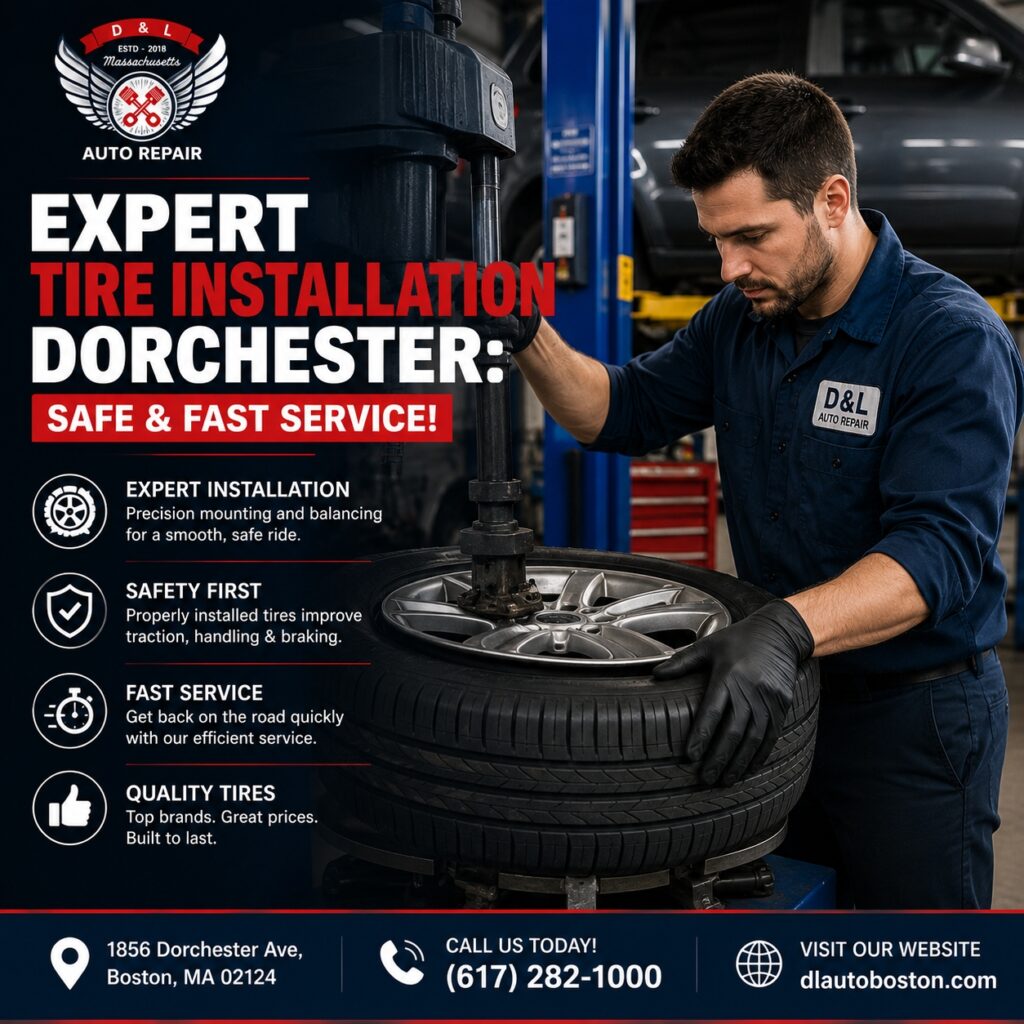 Expert Tire Installation Dorchester: Safe & Fast Service!
